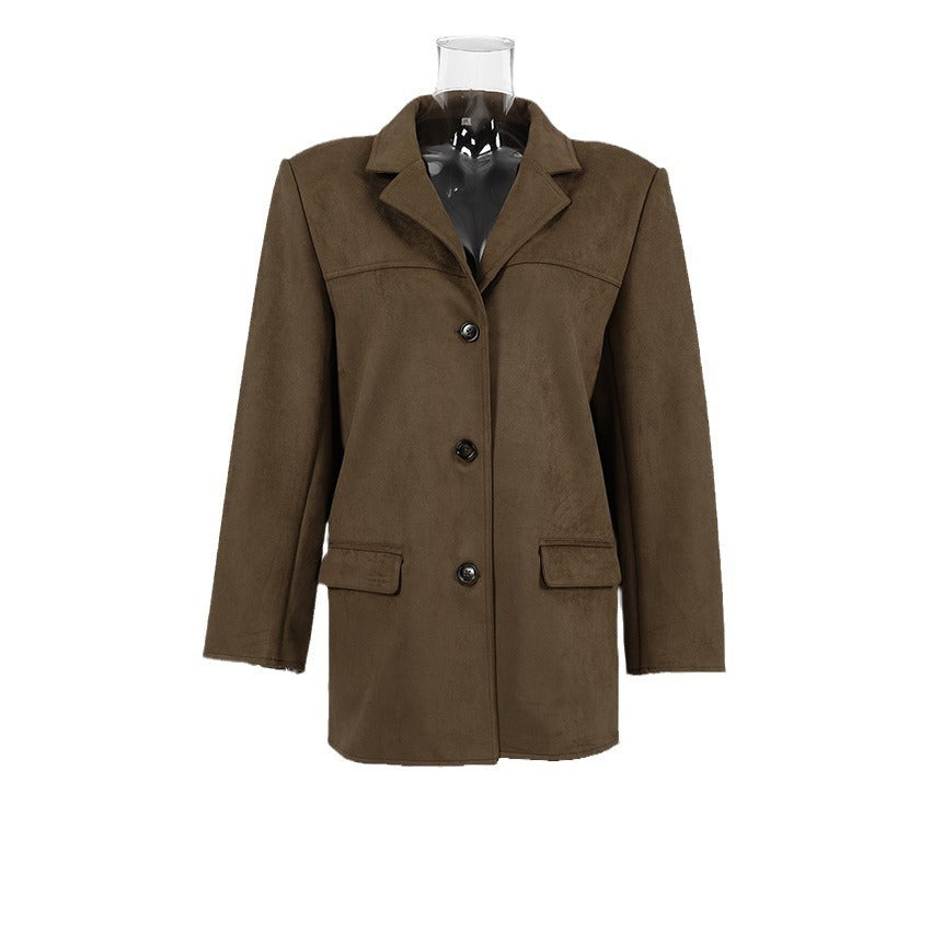 Eleanor | Comfortable And Soft Women's Suede Blazer