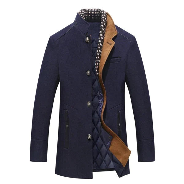 Ferdinand | Winter Wool Coat – Elegant and Warm for Men