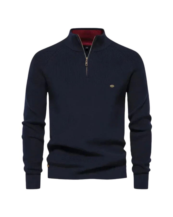 Savion | Zip Sweater – Modern Layering Style for Men