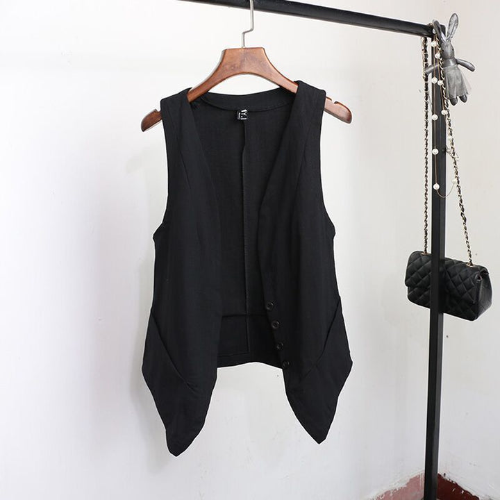 Ava | Gilet élégant et respirant au style lin