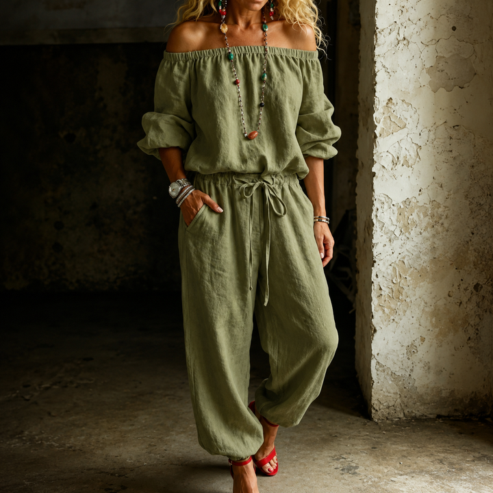 Wearbella | Off-Shoulder Jumpsuit – Effortless Style for Women
