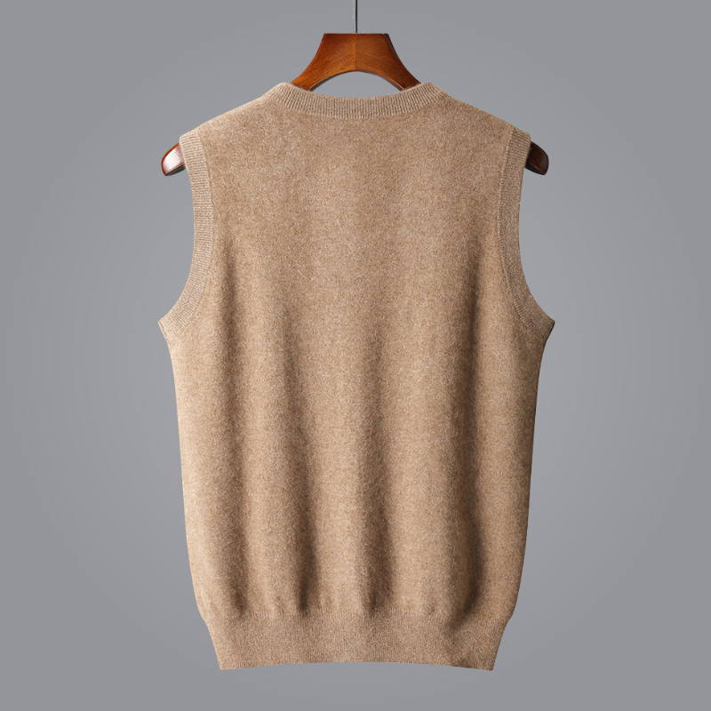 Karin | Gilet en maille de cachemire luxueux et doux