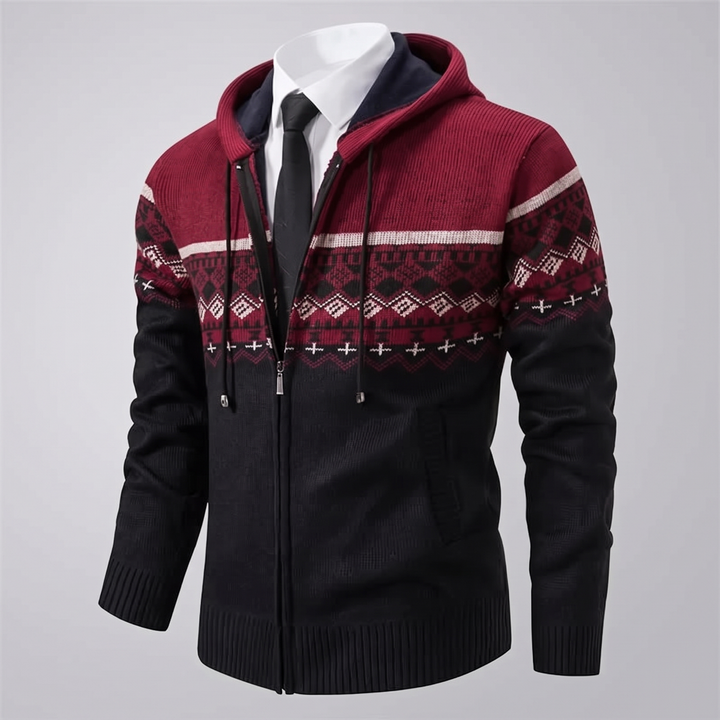 Callum | Pattern Vest – Ethnic-Inspired Style for Men