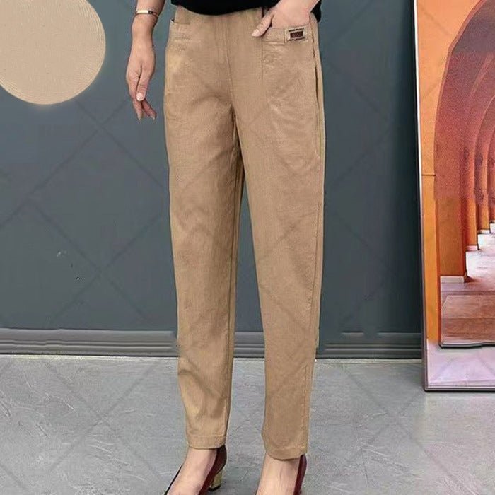 Kelley | Casual Cotton Pants – Everyday Comfort for Women