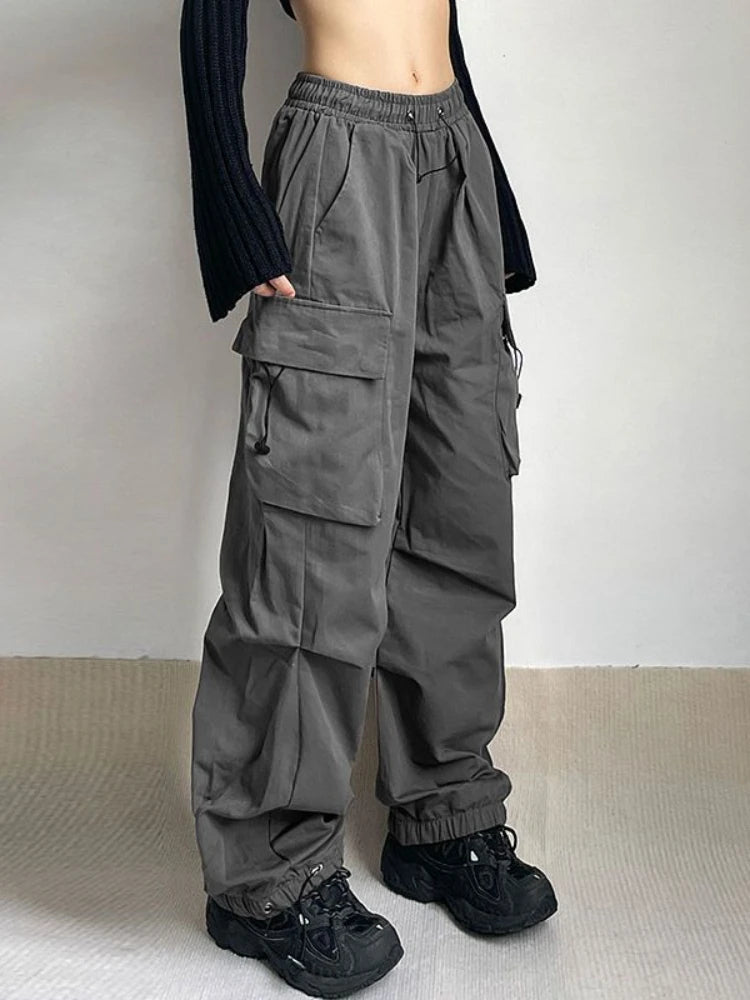 Mia | Chic And Cozy Wide-Leg Cargo Pants