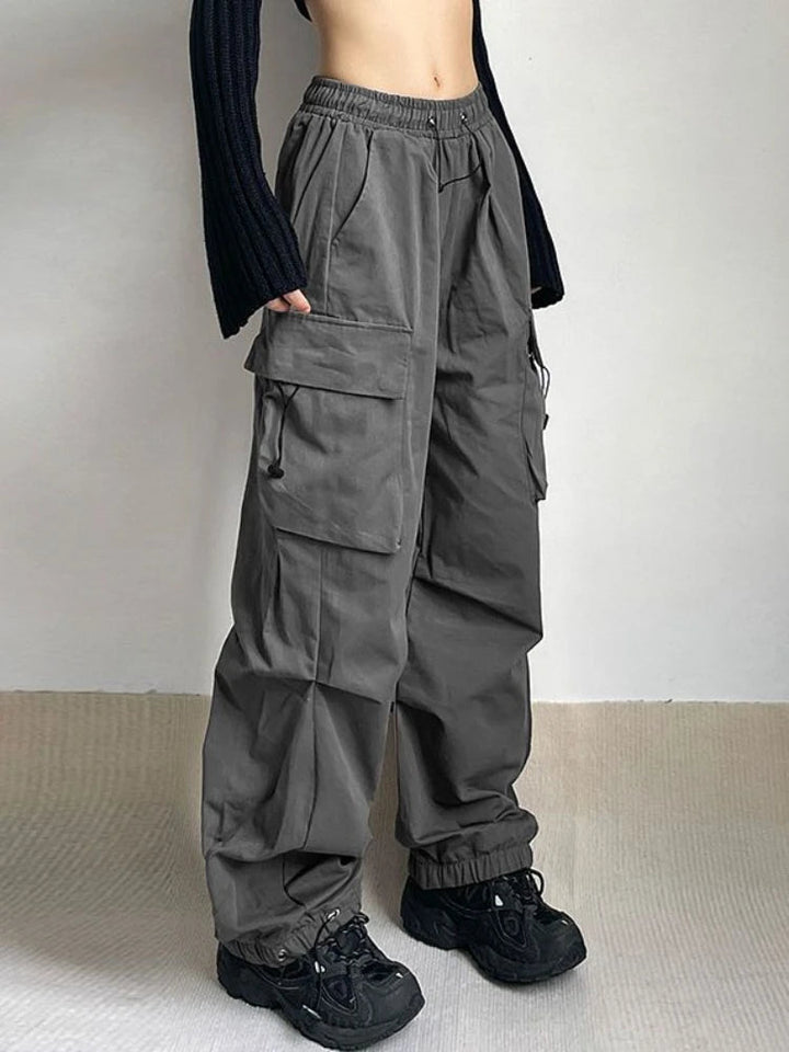 Mia | Chic And Cozy Wide-Leg Cargo Pants