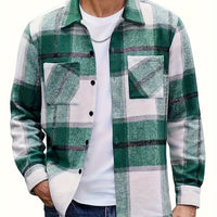 Arthur | Warm and Comfortable Lumberjack Check Overshirt
