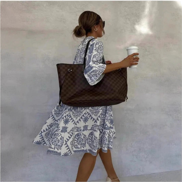 Harper | Lightweight and Casual Floral Print Tunic Dress