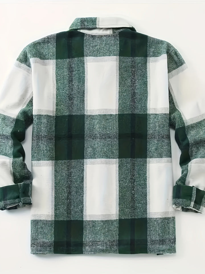 Corbin | Check Overshirt – Rugged Layering Style for Men