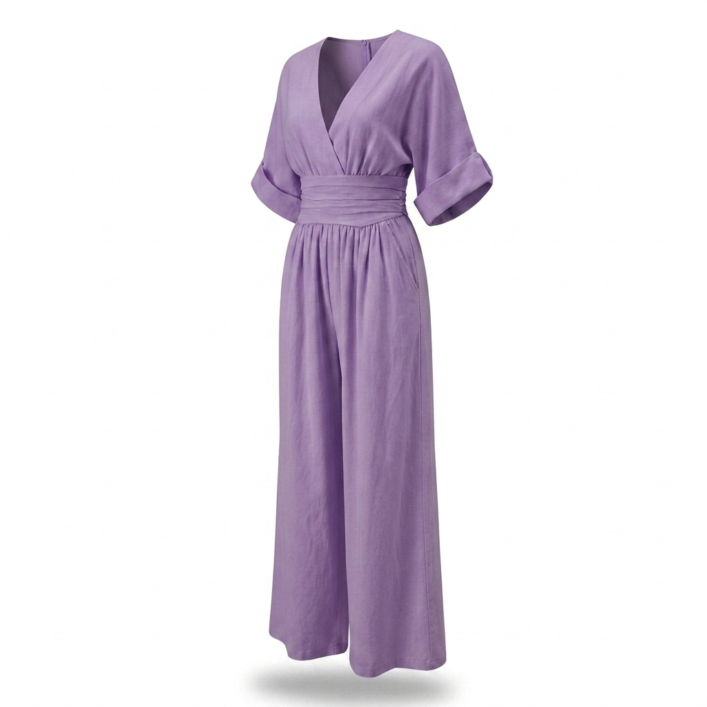 Wynter | Wide-Leg Jumpsuit – Flowing Elegant Design for Women