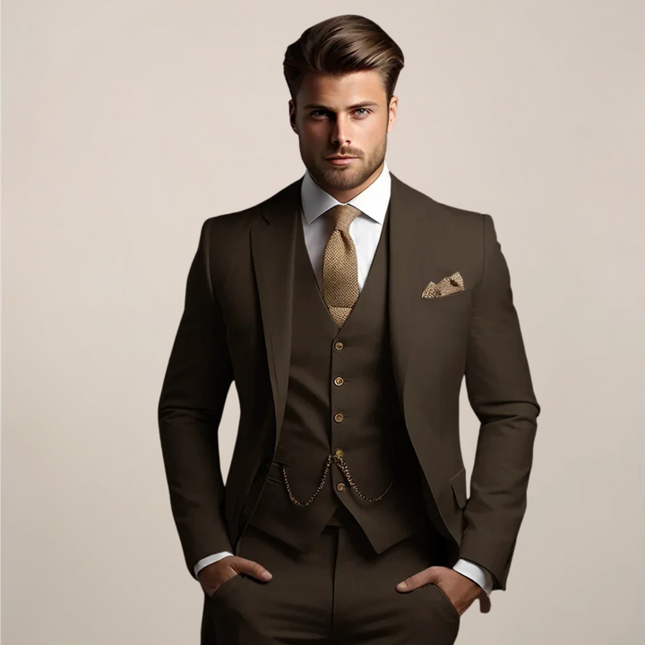 Georg | Spring Formal Three-Piece Suit for Men