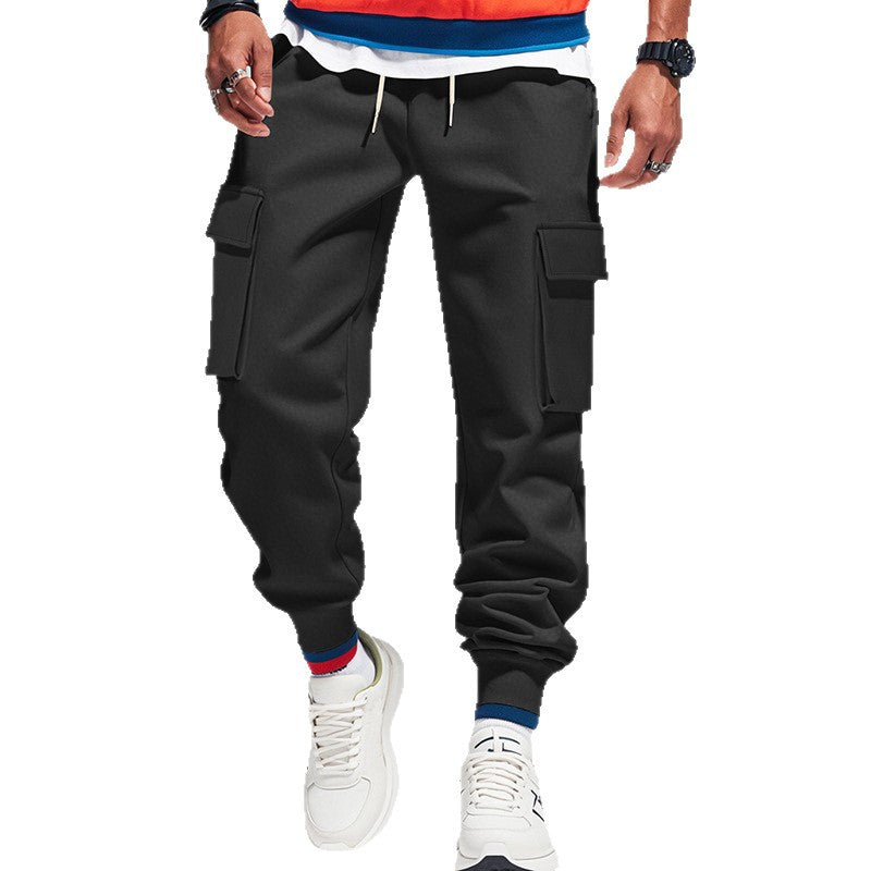 Logan | Casual Elastic Waist Cargo Pants