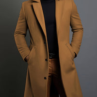 Sebastian | Comfortable and Elegant Longline Tailored Trench Coat