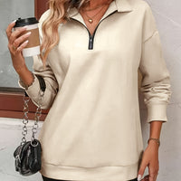 Bella | Relaxed And Stylish Women's Zip Sweatshirt
