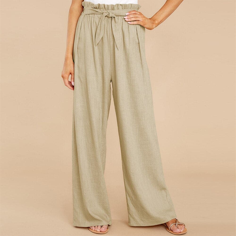 Seraphina | High-Waisted Flowing Wide Leg Pants