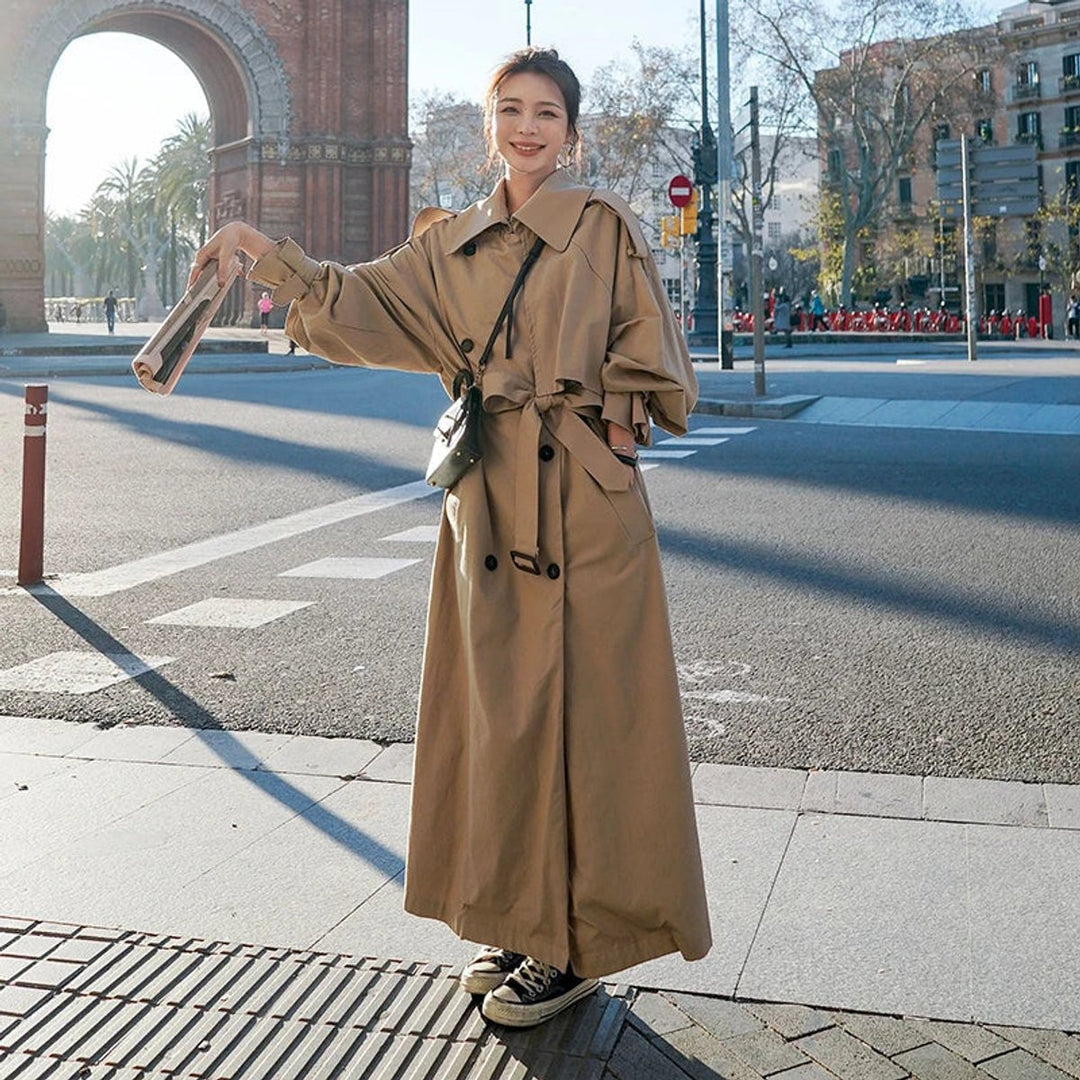 Charlotte | Comfortable And Stylish Long Trench Coat