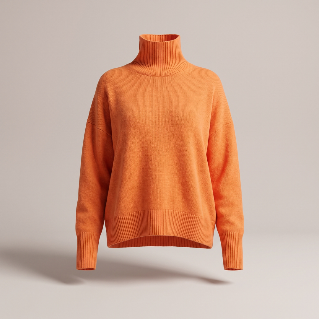 Aria | Oversized Turtleneck Sweater for Effortless Style