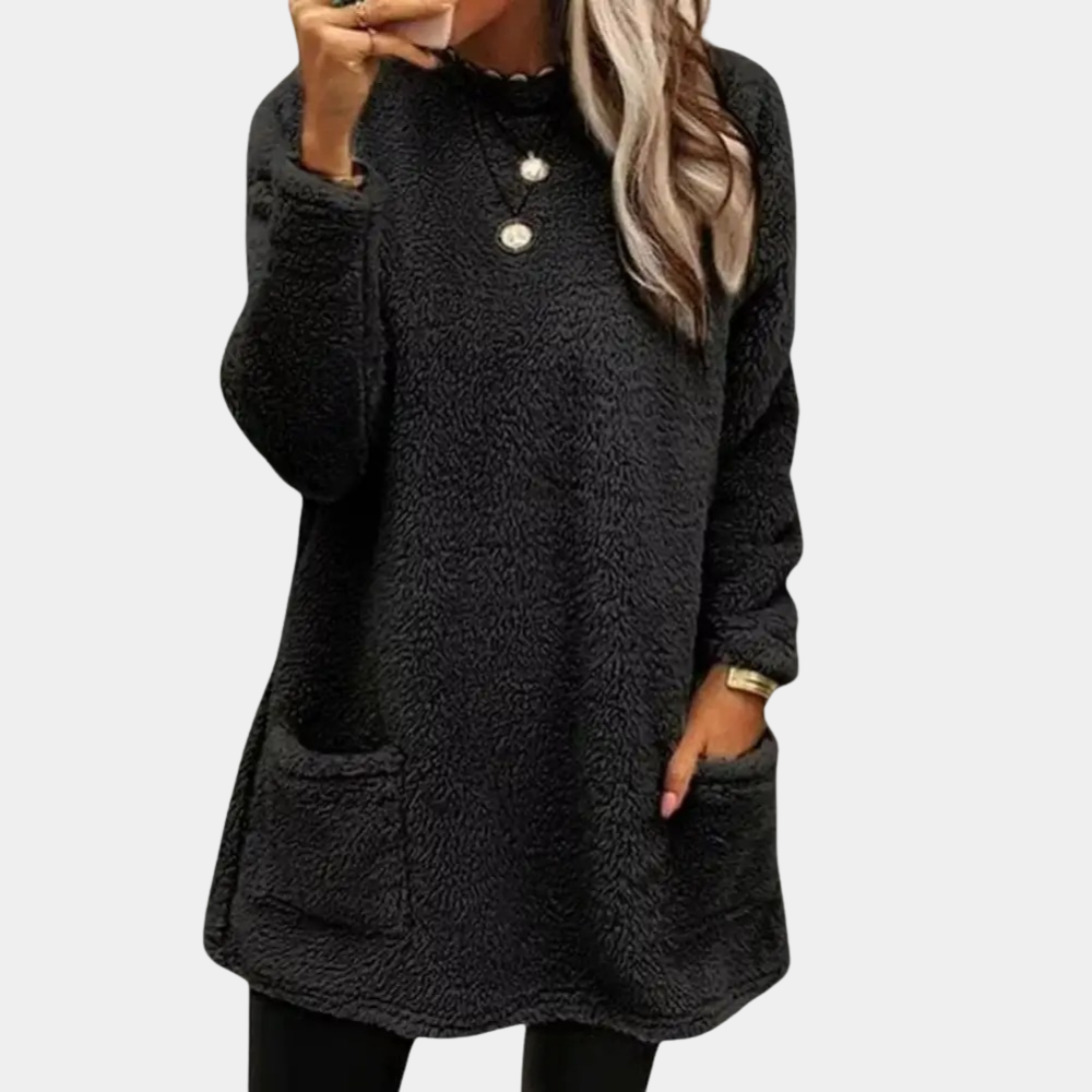 Chloe | Relaxed and Comfortable Women's Pocket Sweatshirt