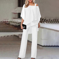 Clara | Elegant Cold Shoulder Two Piece Set