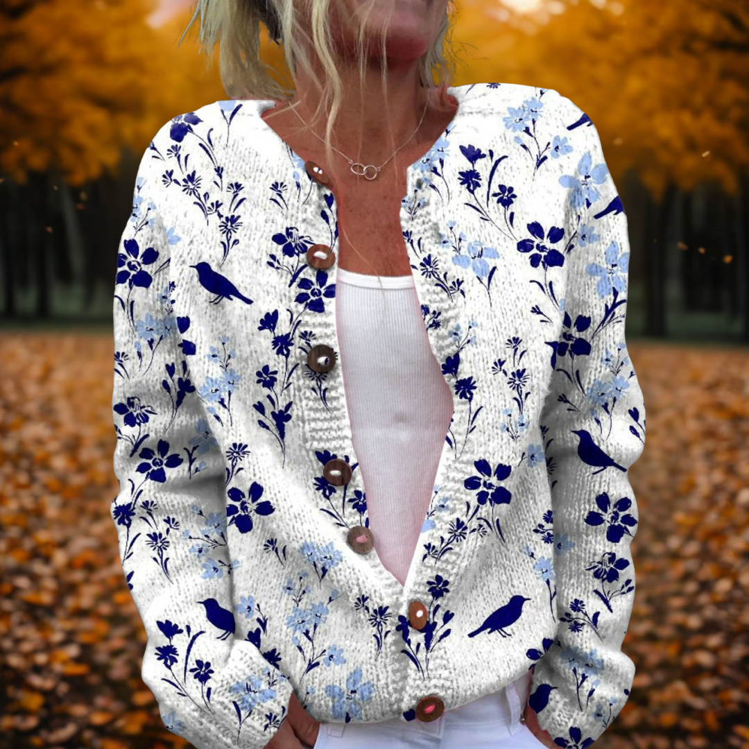 Zara | Cozy And Elegant Open-Front Fall Cardigan