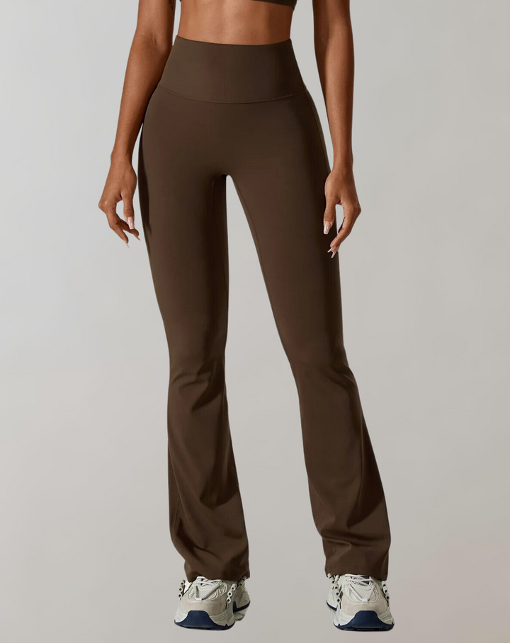 Olivia | Comfortable High-Waist Wide Leg Yoga Leggings
