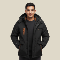 Thomas | Comfortable and Waterproof Insulated Tactical Winter Jacket