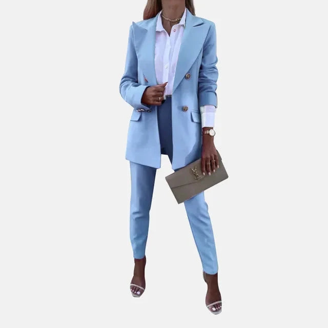 Chloe | Professional And Chic Blazer Two Piece Set
