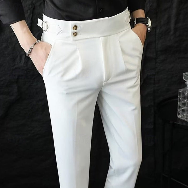 Quentin | Tailored Straight-Leg Trousers for Men