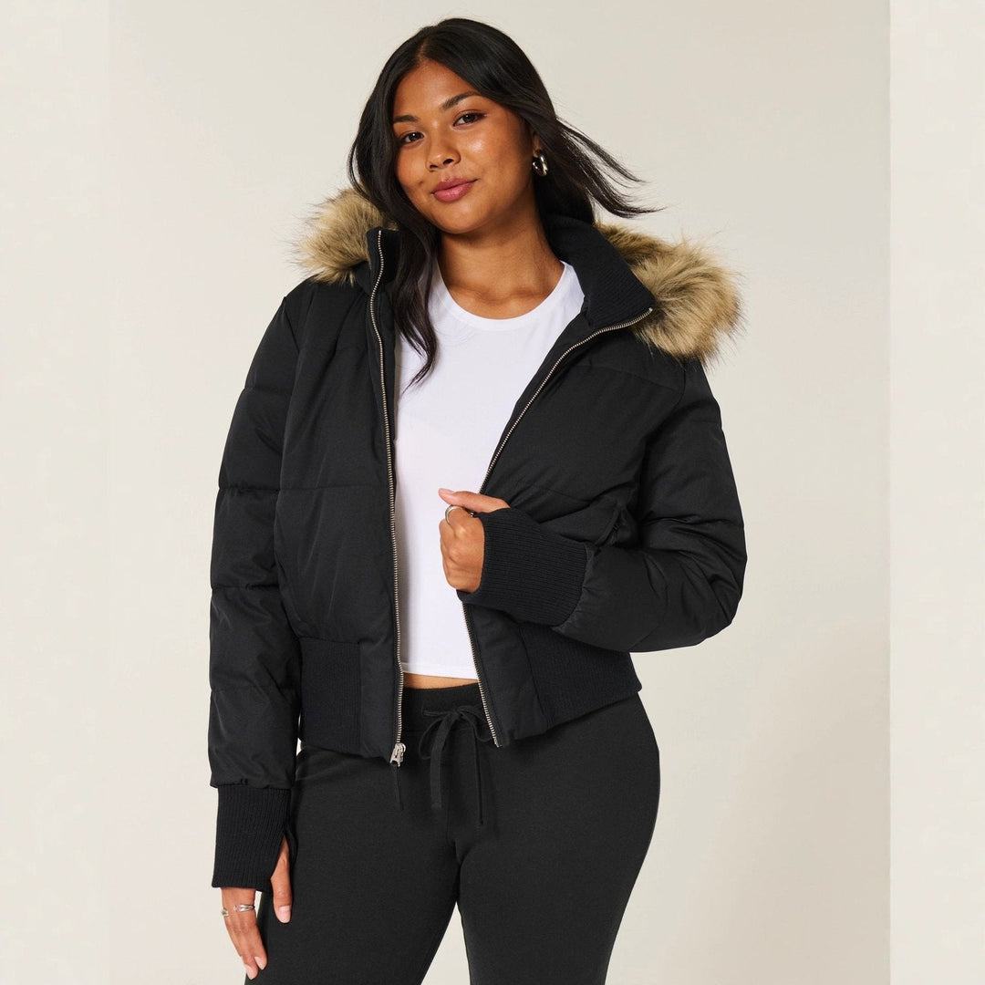 Nora | Quilted Winter Jacket – Elegant Style for Women