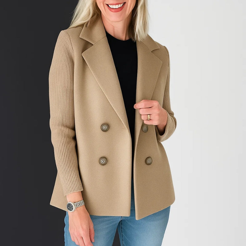 Victoria | Cozy And Sophisticated Knit Sweater Blazer