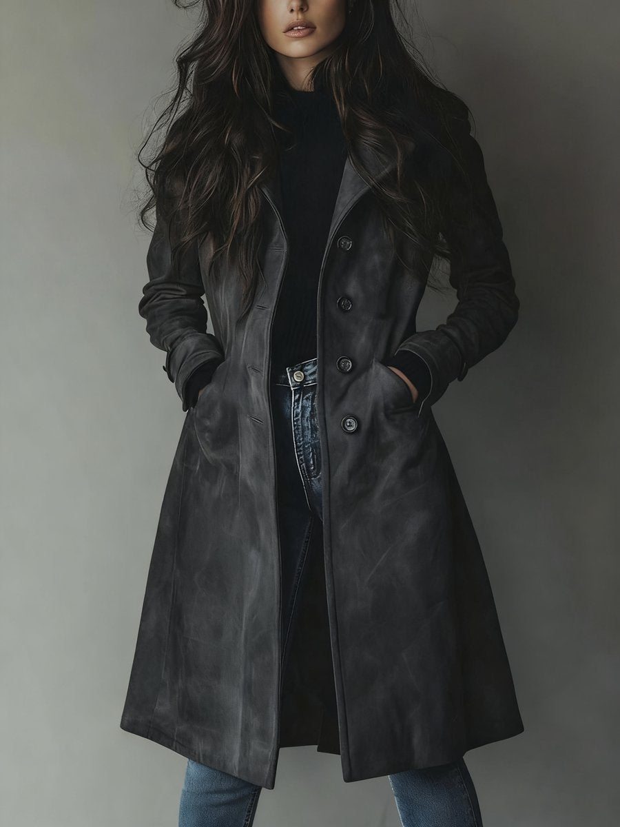 Eliana | Stylish And Elegant Longline Trench Coat