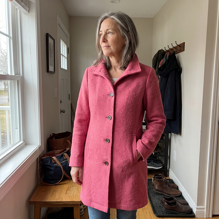 Clara | Heritage Wool Coat – Elegant Tailored Style for Women