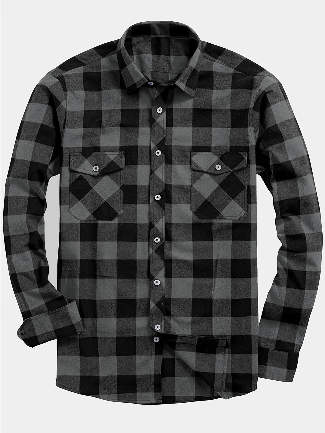 Miles | Flannel Shirt – Classic Checked Style for Men