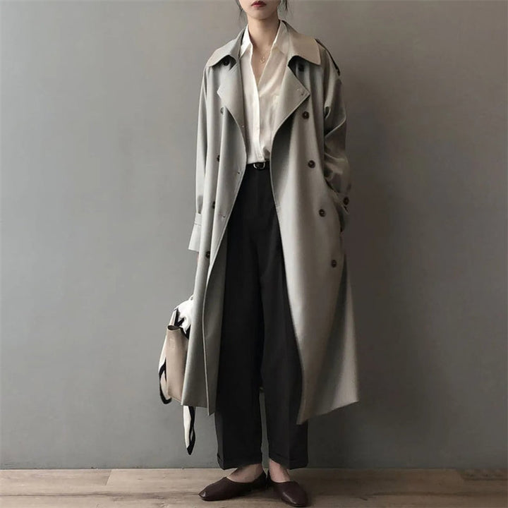 Amelia | Comfortable And Water Repellent Trench Coat