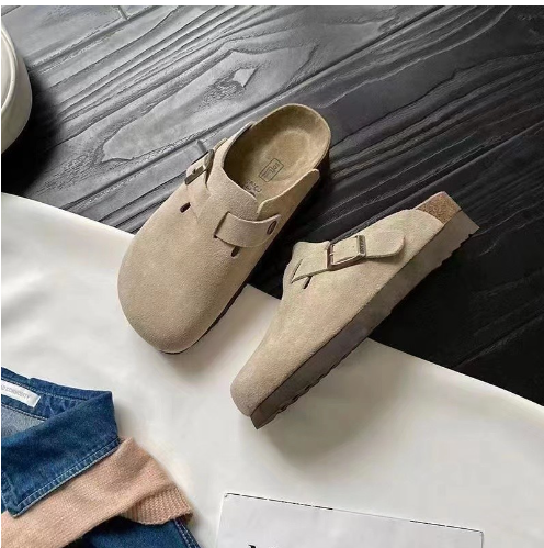 Isabella | Comfortable And Stylish Suede Slip On Mules