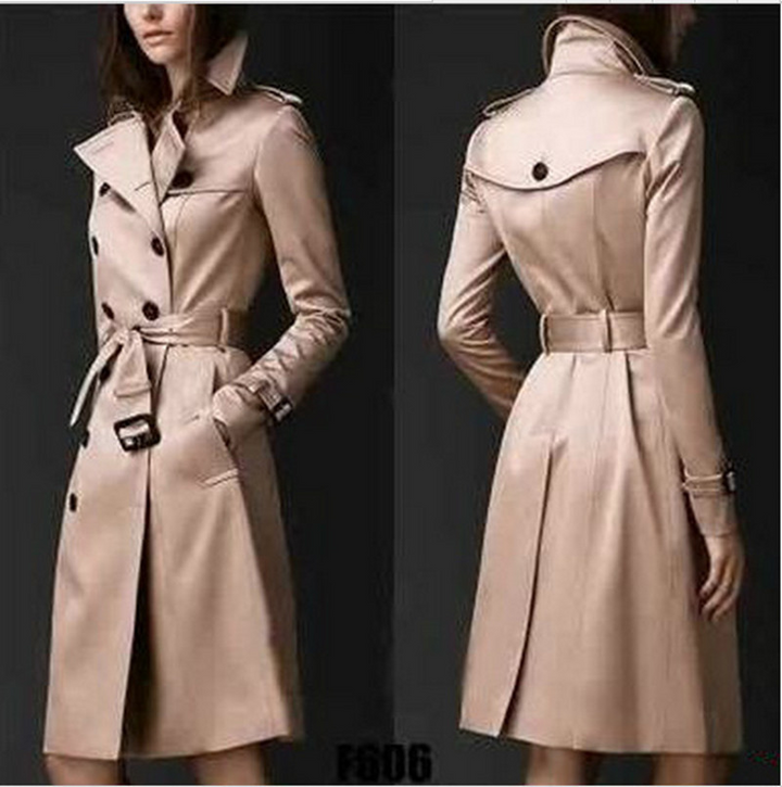 Alice | Refined And Elegant Double Breasted Trench Coat