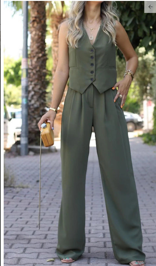 Avery | Elegant And Versatile Pantsuit Two Piece Set