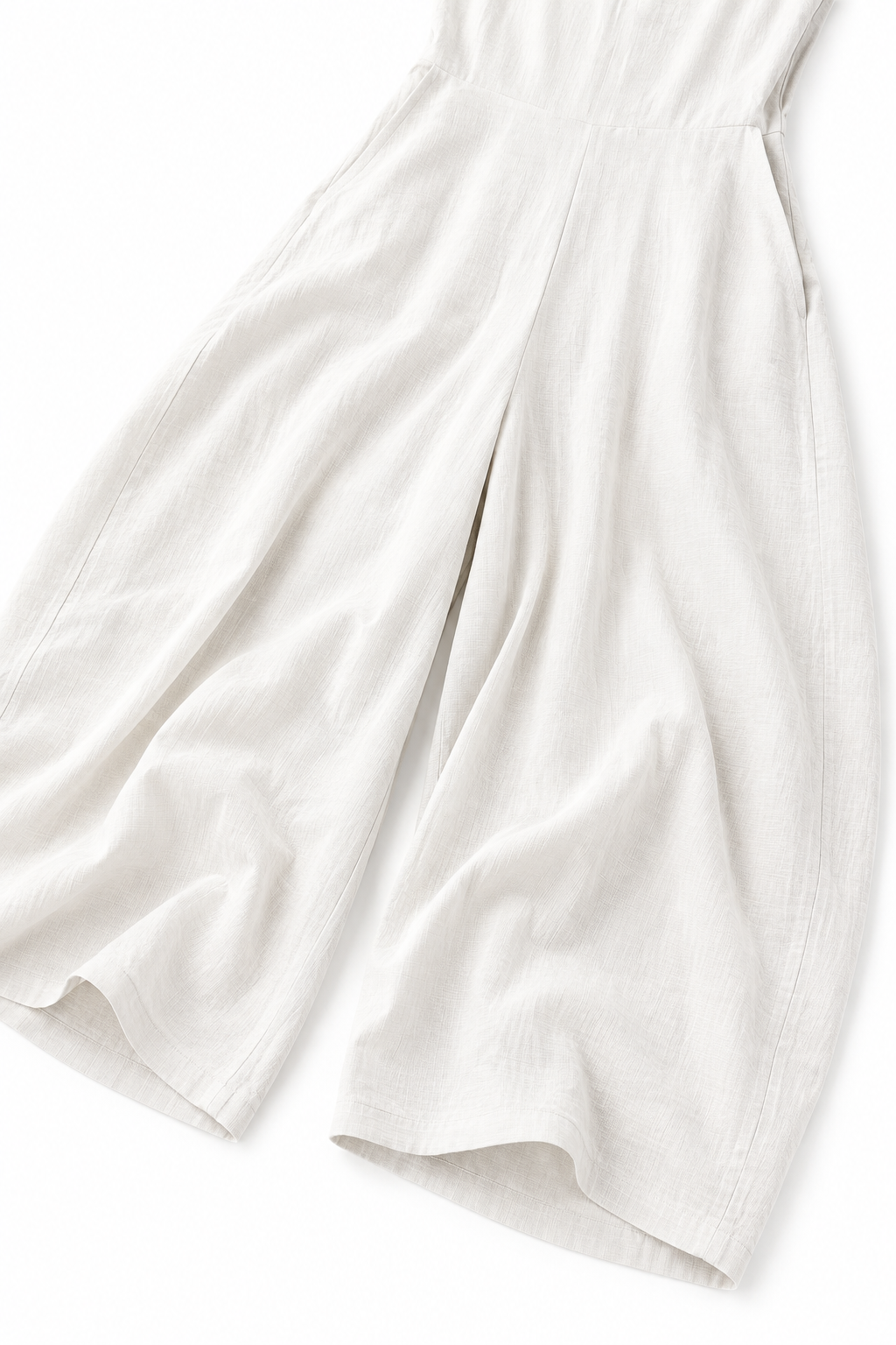 Wearby | Wide-Leg Jumpsuit – Effortless V-Neck Style for Women