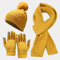 Laura | Cozy and Coordinated Knitted Winter Scarve