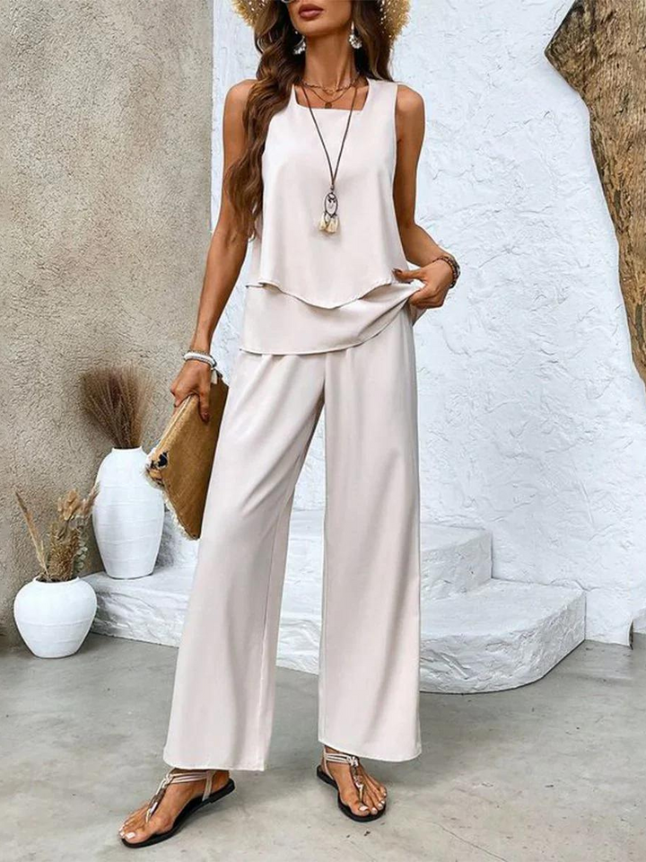 Olivia | Airy And Stylish Summer Two Piece Set
