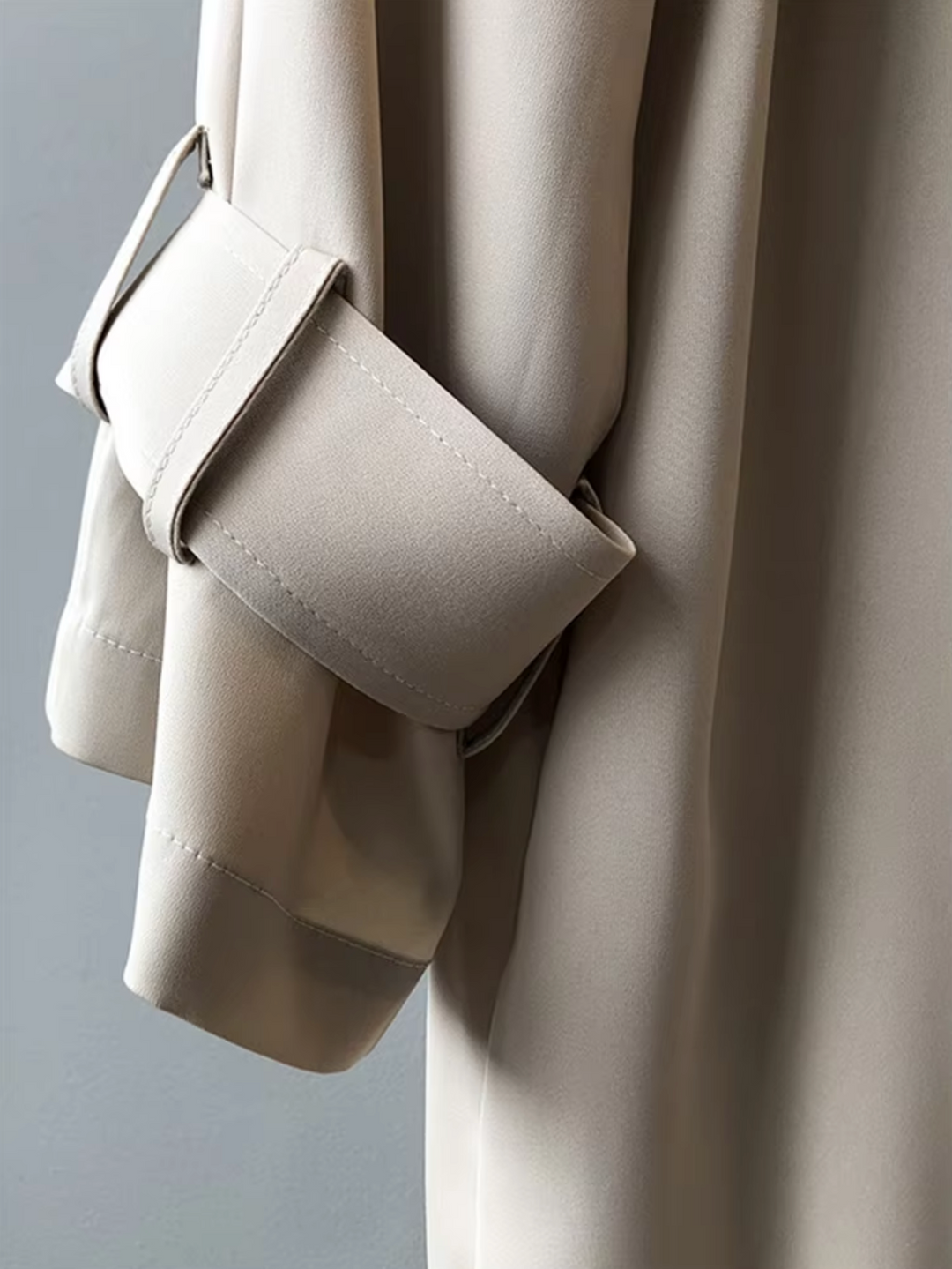 Juliane | Waterproof Trench Coat – Timeless Long Style for Women