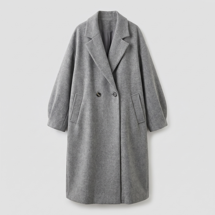 Harper | Winter Overcoat – Elegant Design for Women