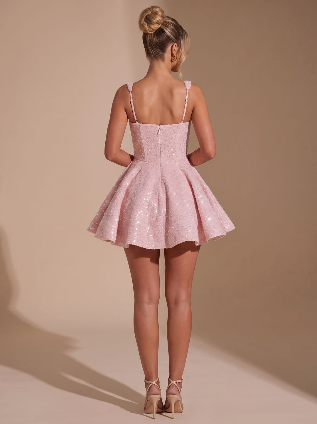 Victoria | Sequin Fit-and-Flare Christmas Party Dress