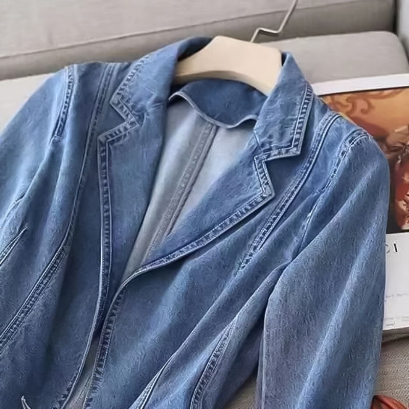Camila | Comfortable And Stylish Women's Denim Blazer
