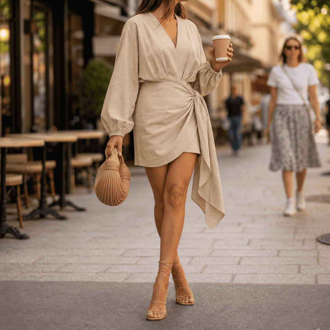 Velara | Kimono Sleeve Wrap Dress for Women