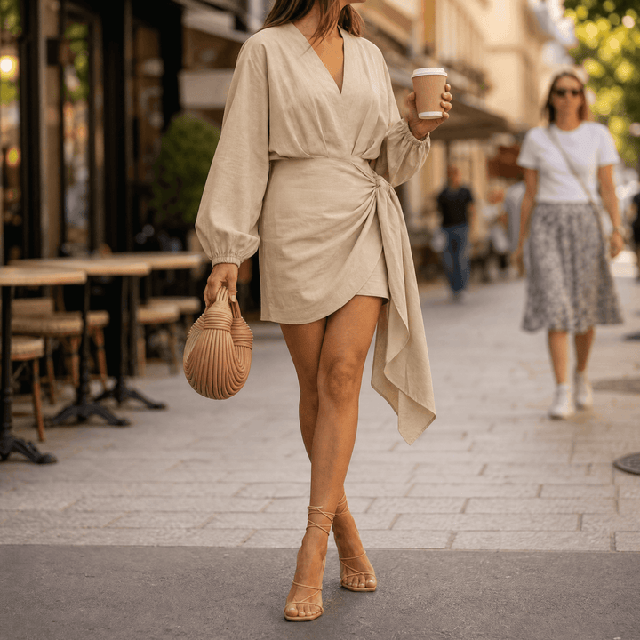 Velara | Kimono Sleeve Wrap Dress for Women