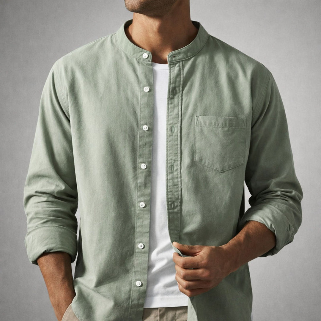 Riley | Casual Linen Shirt – Structured Design for Effortless Style