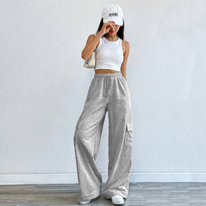 Sophia | Chic And Comfortable Wide-Leg Cargo Pants