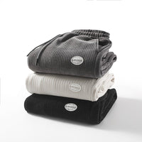 Marcus | Pantaloni jogger in velluto a coste, dal taglio rilassato e dalla texture ricercata