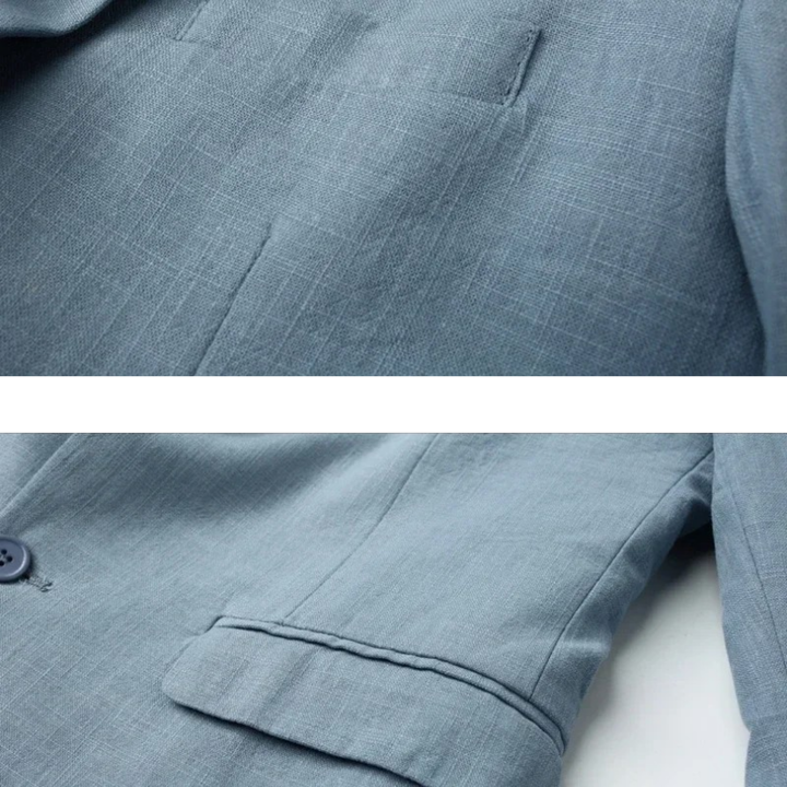 David | Comfortable And Breathable Men's Linen Blazer